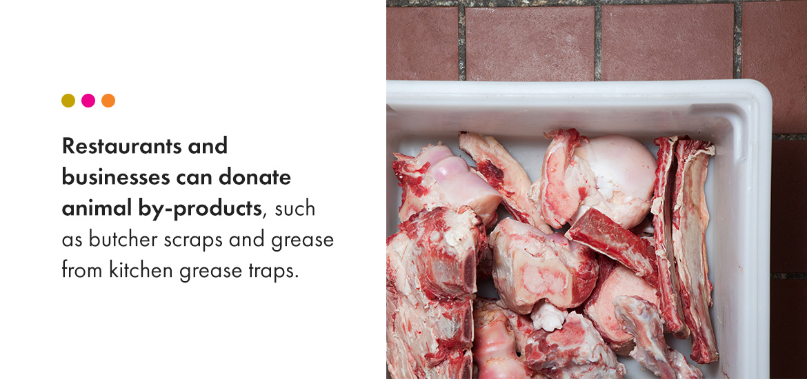 donate animal by-products