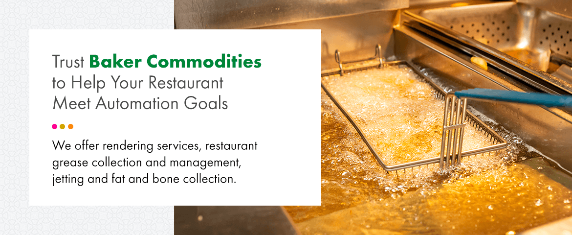 Trust Baker Commodities to Help Your Restaurant Meet Automation Goals